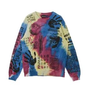 Felpa Leggera Girocollo Uomo Manifesto Sweatshirt Multi