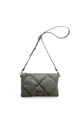 Le Pandorine Clutch Bag with Shoulder Strap / Green