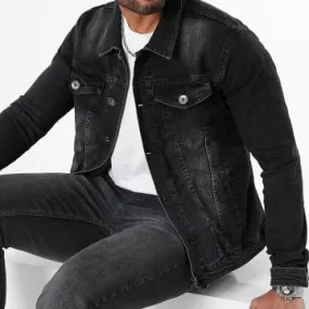 Set jeans e giacca Black Denim 3264 regular fit