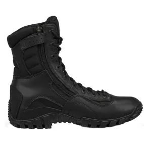 Stivale tattico Belleville Khyber per la stagione calda, leggero, con cerniera laterale, nero